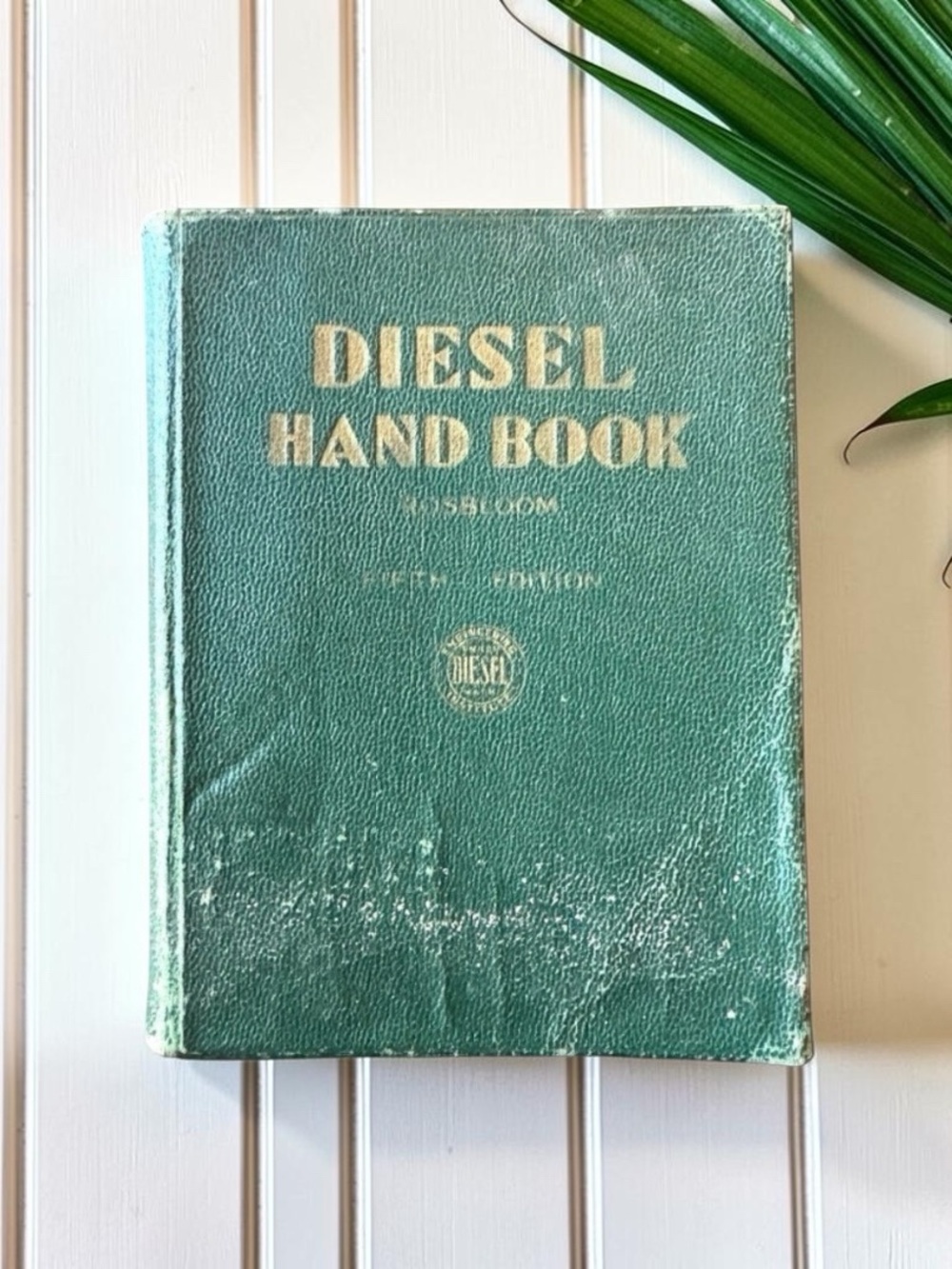 Vintage 1938 Diesel Hand Book Fifth Edition Julius Rosbloom Illustrated